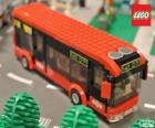 Городской автобус Лего